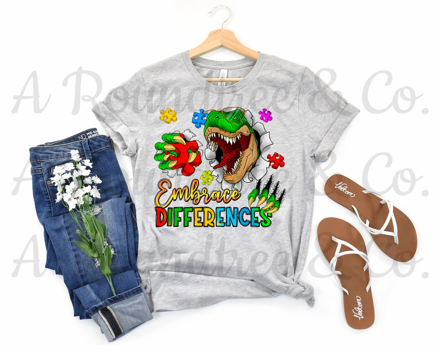 Embrace Differences Dino