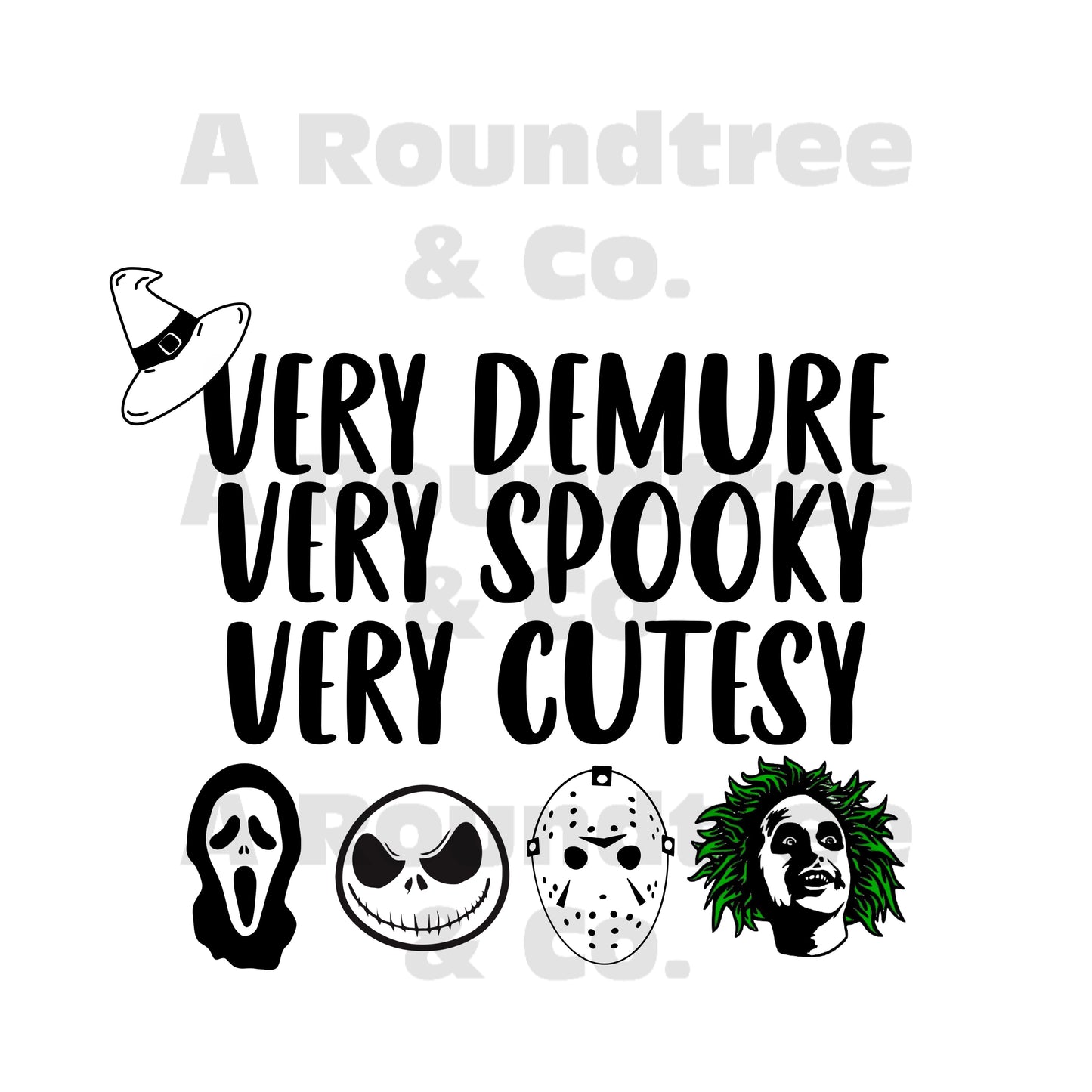 Very demure, spooky, cutesy