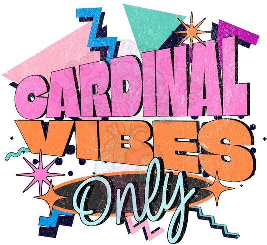 Cardinal Vibes Only 90s