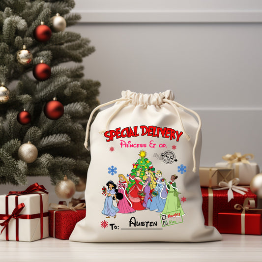 Princess & Co Santa Sack