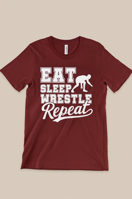 Eat Sleep Wrestle Repeat