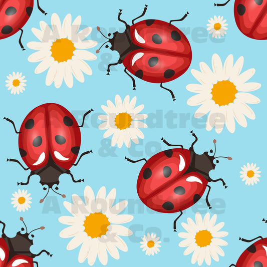 Ladybugs and Flowers