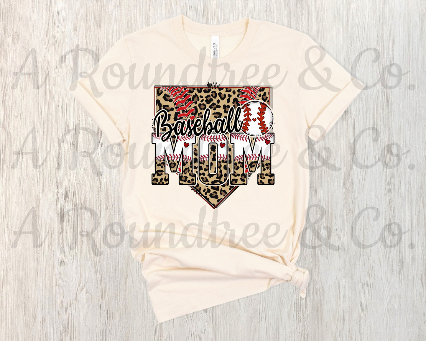 Baseball Mom Home Plate