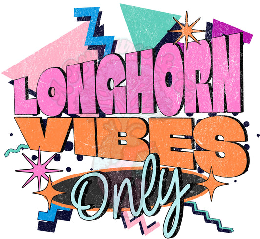 Longhorn Vibes Only 90s