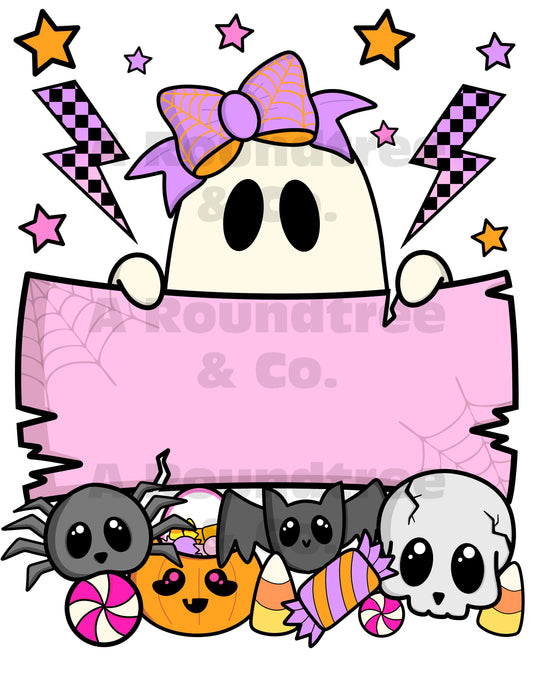 Pink Custom Halloween