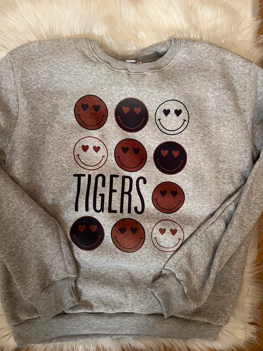 Tigers Smiley Faces